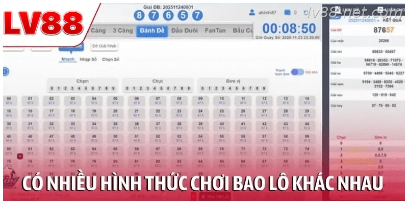 Có nhiều hình thức chơi bao lô khác nhau phổ biến