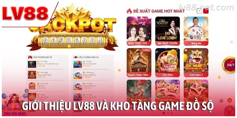 Giới thiệu LV88 và danh mục trò chơi đa dạng
